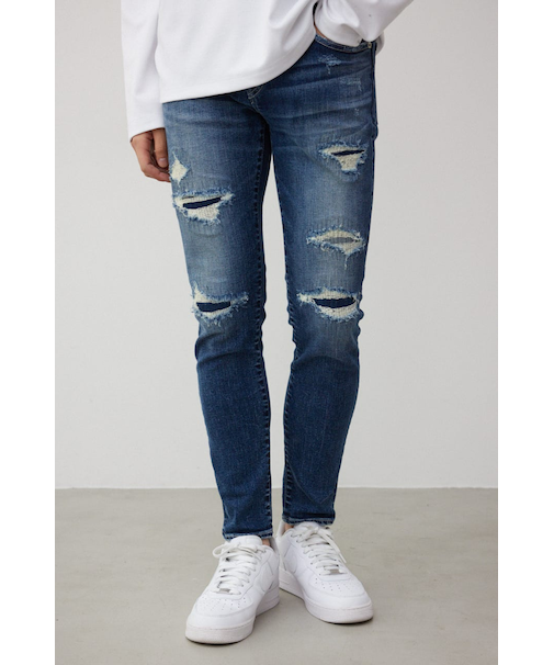 AZUL DENIM リペアスキニー