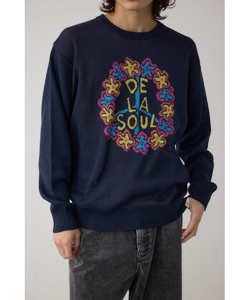 RAP HIP HOPグラフィックニット