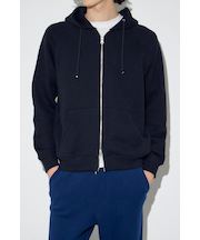 裏毛ジップアップパーカー