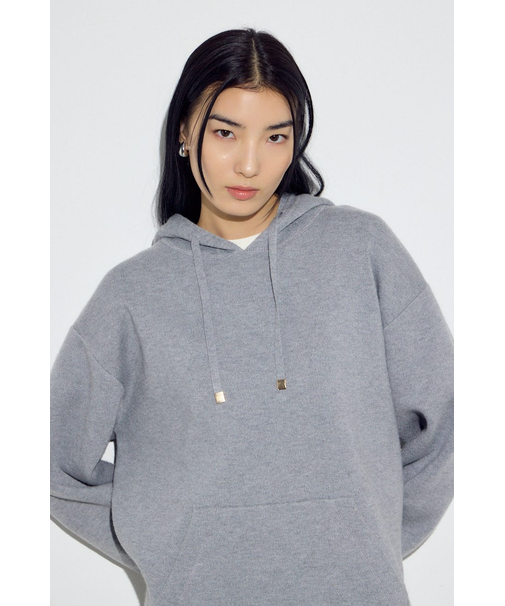 スウェッターニットパーカー