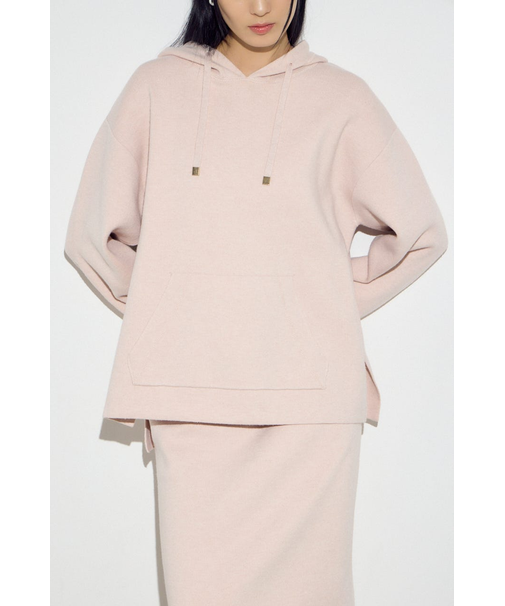 スウェッターニットパーカー