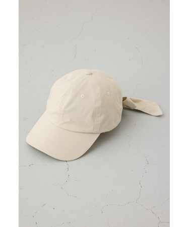 バックリボンキャップ