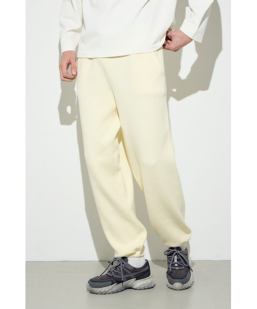 ハイゲージニットパンツ