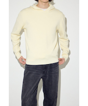 ハイゲージニットフーディー