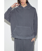 裏起毛ワイドフーディー