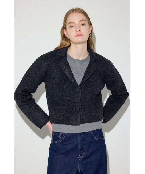 ニットジャケット