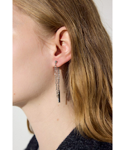 ミックスチェーンスウィングピアス