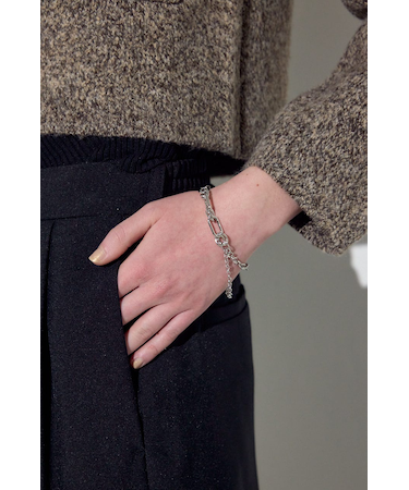 ミックスチェーンブレスレット