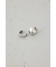 ステンレスメタルプチフープピアス