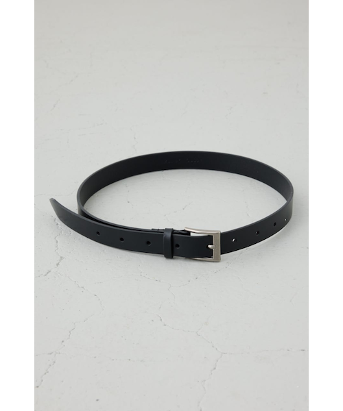 スクエアバックルレザーベルト｜アズールバイマウジーの通販｜&mall