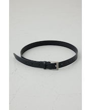 スクエアバックルレザーベルト