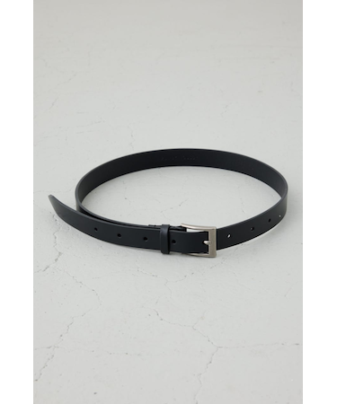 スクエアバックルレザーベルト