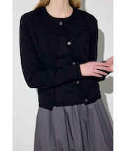 カシミヤミックスレイヤードニットカーディガン