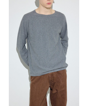 カシミヤミックスニットトップス