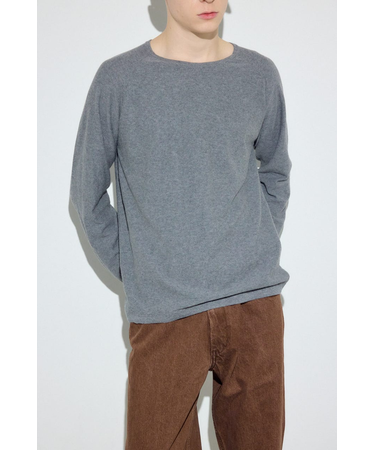 カシミヤミックスニットトップス