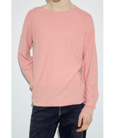 カシミヤミックスニットトップス