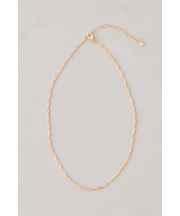 ツイストチェーンネックレス