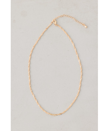 ツイストチェーンネックレス