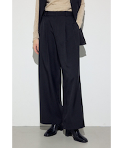 ベーシックタックワイドパンツ