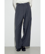 ベーシックタックワイドパンツ