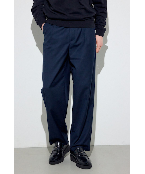 ワンタックワイドスラックス