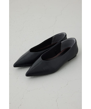 ソフトインソールローヒールパンプス