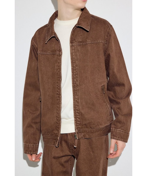 ファスナーデザインGジャン｜アズールバイマウジーの通販｜&mall