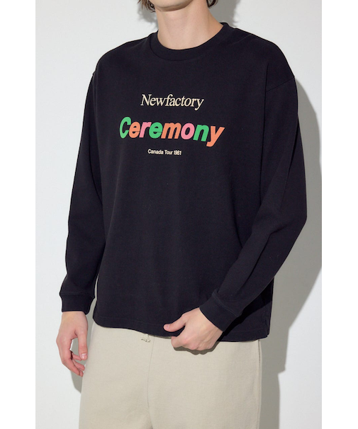 CEREMONY長袖Tシャツ