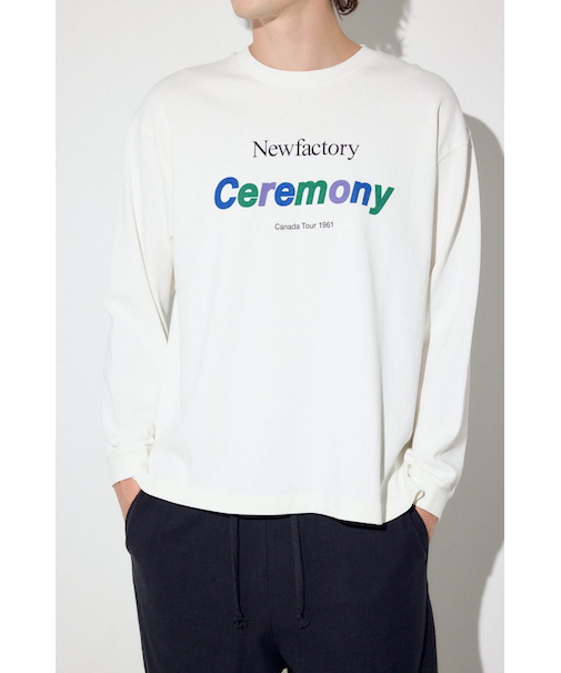 CEREMONY長袖Tシャツ