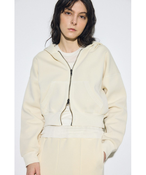 ピグメントダブルジップフーディー