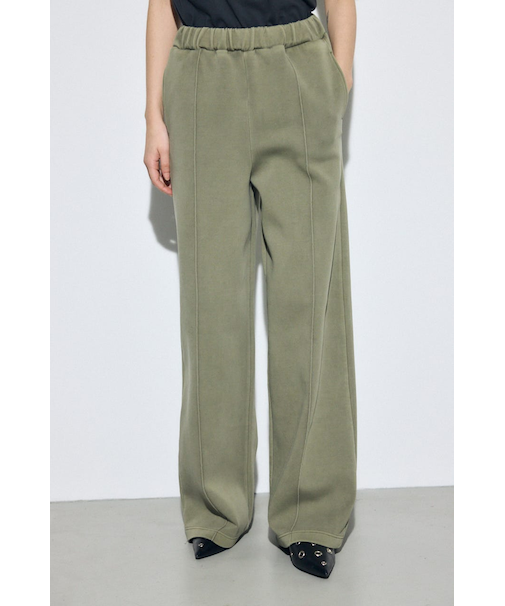 ピグメントピンタックワイドパンツ