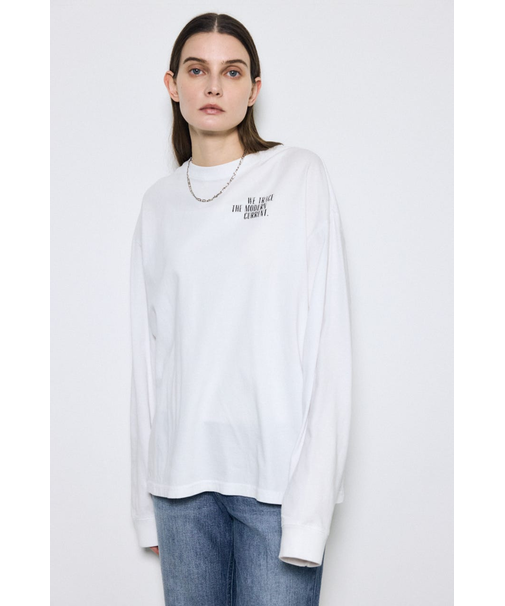 ワンポイントロゴロングTシャツ