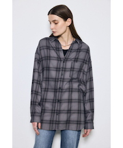 アーバンチェックオーバールーズシャツ