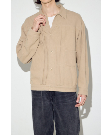 コットンリネン1stブルゾン