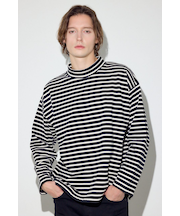 【SS先行アイテム】ボーダー長袖トップス