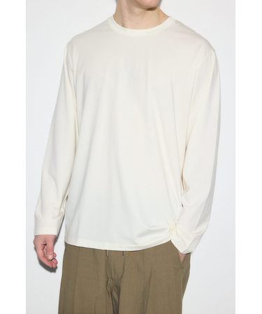 【SS先行アイテム】スムースタッチ長袖トップス