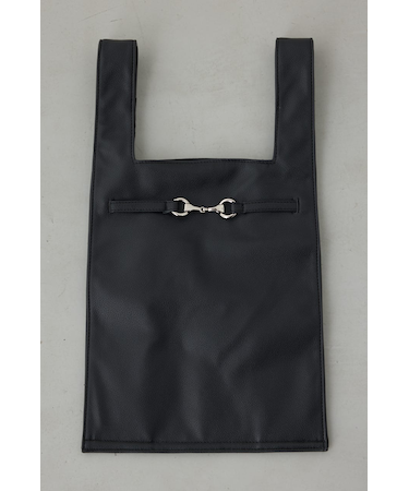 合皮ショッピングバッグ