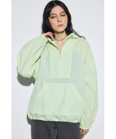 ナイロンアノラックパーカー