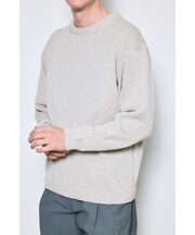 リネンミックスニットトップス