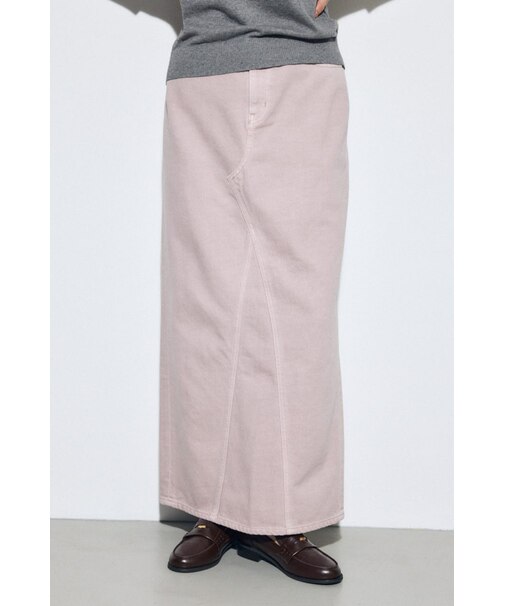 AZUL DENIM カラーストレートデニムスカート