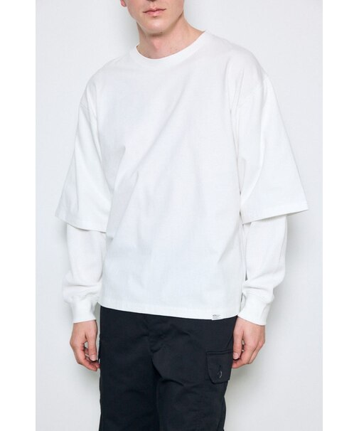 ワッフルレイヤードロンTEE
