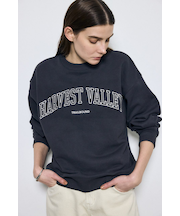 カレッジロゴ スウェットトップス