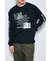 袖ロゴ長袖Tシャツ