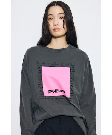 フロントメッセージロゴロンT