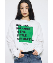 フロントメッセージロゴロンT