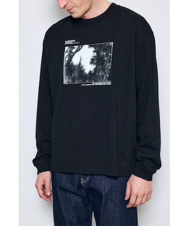 FOREST グラフィック長袖Tシャツ
