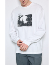 FOREST グラフィック長袖Tシャツ