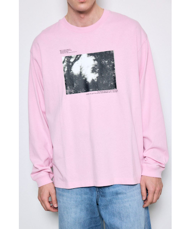 FOREST グラフィック長袖Tシャツ