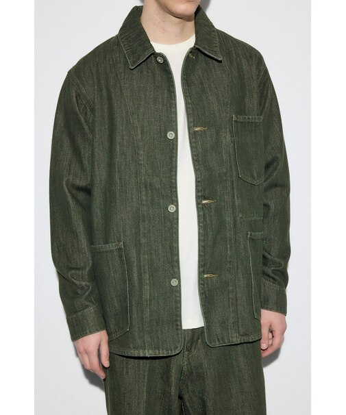 リラックスデニムカバーオール