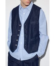 リラックスデニムベスト